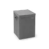 Cesto de la ropa Brabantia 120442 35L rectangular negro