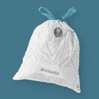 Bolsas de basura BRABANTIA 137846, 45 L de capacidad, blanco, pack de 40