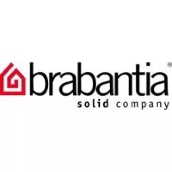 Cesto de la ropa Brabantia 35L gris oscuro blanco