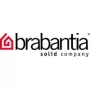 Cesto de la ropa Brabantia 35L gris oscuro blanco