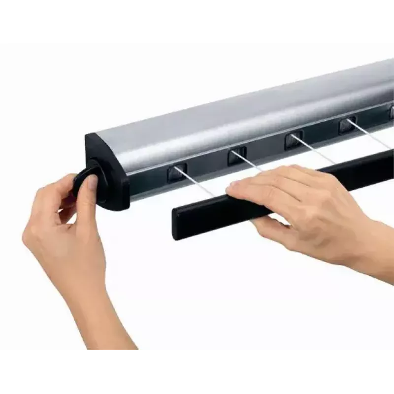 Tendedero de pared Brabantia Pull-Out Drying Lines Set 2 uds. acero inoxidable