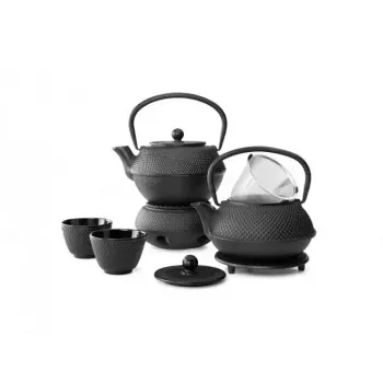 Tetera individual Bredemeijer Jang 800 ml negra