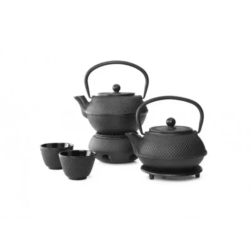 Tetera individual Bredemeijer Jang 800 ml negra