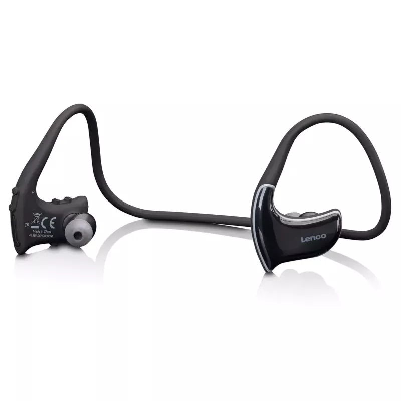 Auriculares Lenco BTX-750BK inalámbricos in-ear deportivos