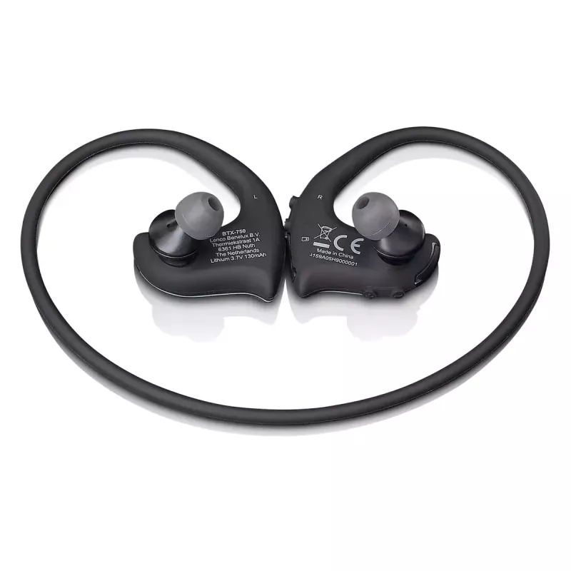 Auriculares Lenco BTX-750BK inalámbricos in-ear deportivos