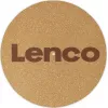 Alfombrilla para plato Lenco TTA-030CO de corcho – alfombrilla antideslizante para tocadiscos