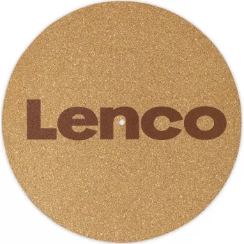 Alfombrilla para plato Lenco TTA-030CO de corcho – alfombrilla antideslizante para tocadiscos