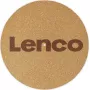 Alfombrilla para plato Lenco TTA-030CO de corcho – alfombrilla antideslizante para tocadiscos
