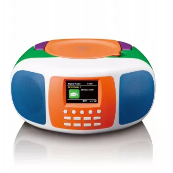 Reproductor de CD portátil Lenco SCD-861 — diseño compacto y portátil, reproducción de CD