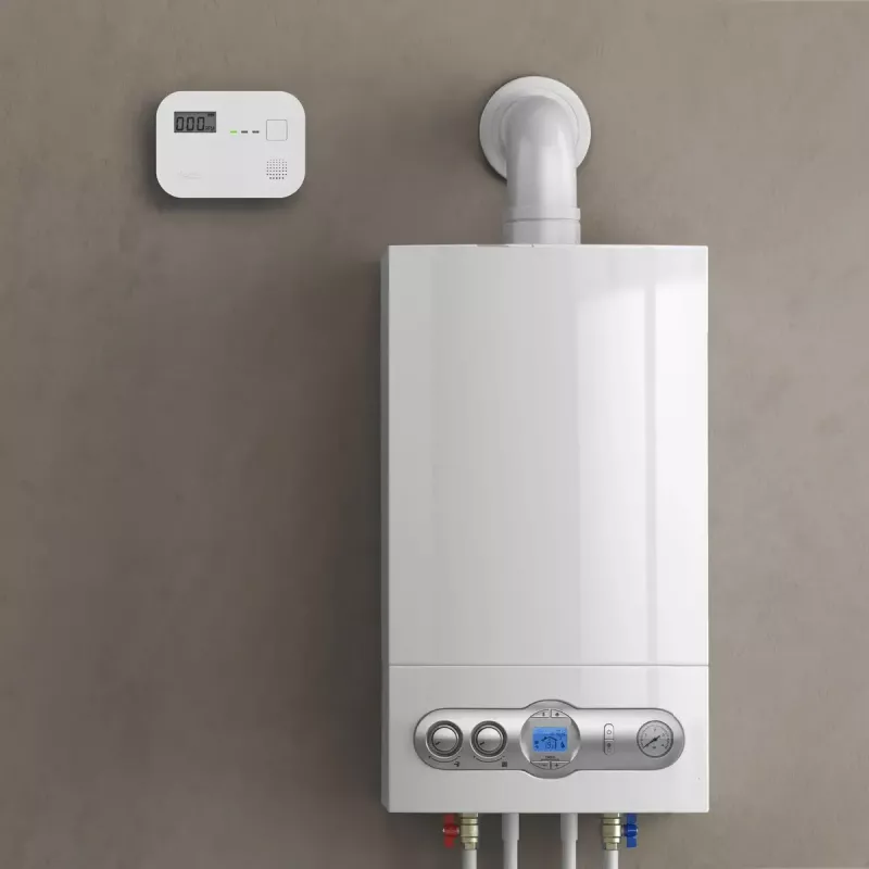 Detector de monóxido de carbono Alecto COA3910 — sensor CO electroquímico, a pilas, blanco, 110×78×37 mm