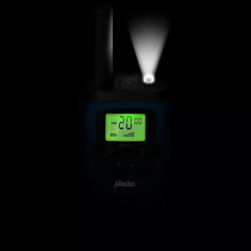 Walkie-talkie Alecto FR175BW 8 canales 446 MHz negro azul