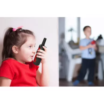 Walkie-talkie Alecto FR115RD 8 canales 446 MHz negro rojo