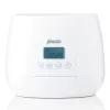 Calientabiberones Alecto BW700TWIN — calientabiberones eléctrico doble 3 en 1, 512 W, 230 V, blanco