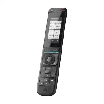 Mando a distancia universal One for All URC7985 – controla hasta 12 dispositivos, pantalla táctil, programable, función de aprendizaje