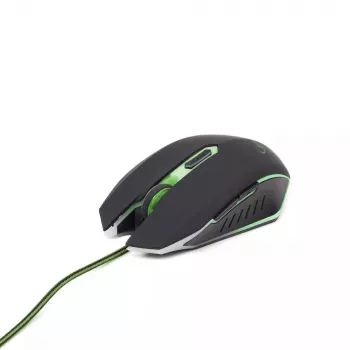 Ratón Gembird MUSG-001-G verde USB