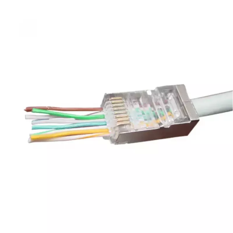Gembird Cablexpert LC-PTF-01/100 Conectores RJ-45 FTP pass-through, 100 unidades