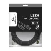 Cable de red Gembird PP8-LSZHCU-BK-2M RJ-45 Cat8 2m negro