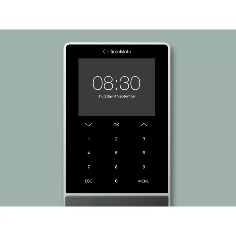 Safescan TM—818 MC negro token de chip huella dactilar contraseña tarjeta de proximidad