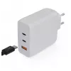 Cargador de pared Xtorm 100W GaN² Ultra carga rápida 2 USB-C