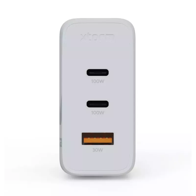Cargador de pared Xtorm 100W GaN² Ultra carga rápida 2 USB-C
