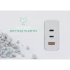 Cargador de pared Xtorm 100W GaN² Ultra carga rápida 2 USB-C