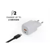 Cargador de pared Xtorm 35W GaN² Ultra interior USB Type-C carga rápida blanco