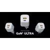 Cargador de pared Xtorm 20W GaN² Ultra — 20 W, USB-C, para interior, blanco