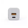 Cargador de pared Xtorm 20W GaN² Ultra — 20 W, USB-C, para interior, blanco