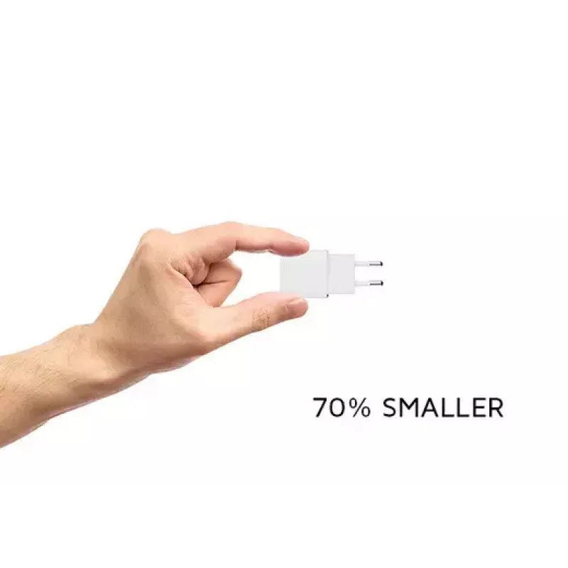 Cargador de pared Xtorm 20W GaN² Ultra — 20 W, USB-C, para interior, blanco