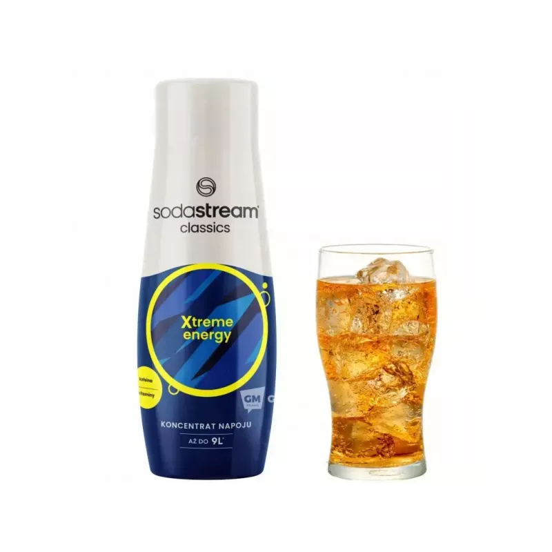 Sirope SODASTREAM Xtreme Energy 440ml – sirope energético para casa