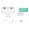 Enchufe inteligente Avanca International BV Hombli Smart Socket Duo EU — Wi‑Fi, 220–250 V, 50–60 Hz, 3540 W, interior, blanco