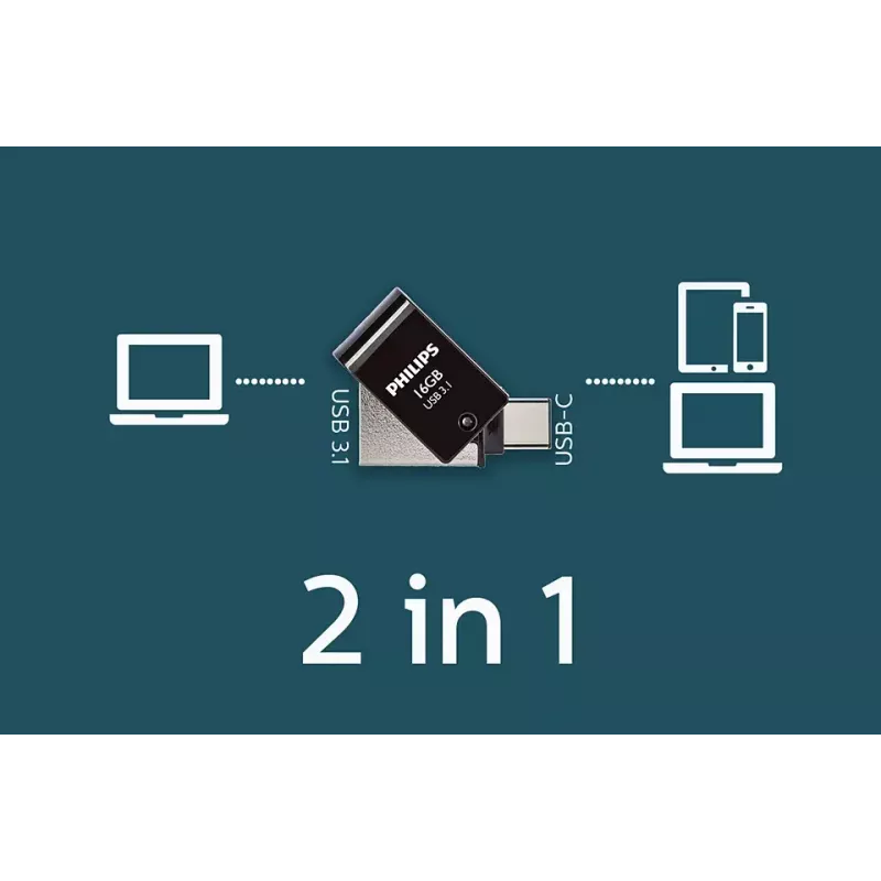 Memoria USB Philips 16 GB USB Type-A 3.2 Gen 1 FM16DC152B/00