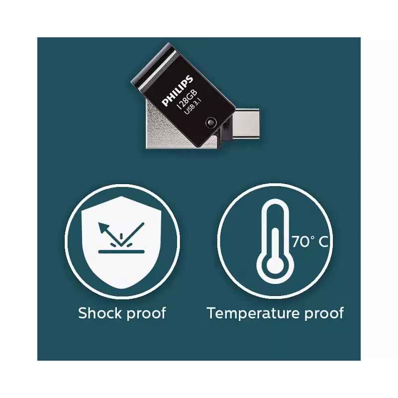 Memoria USB Philips 128 GB USB Type-A 3.2 Gen 1 FM12DC152B/00