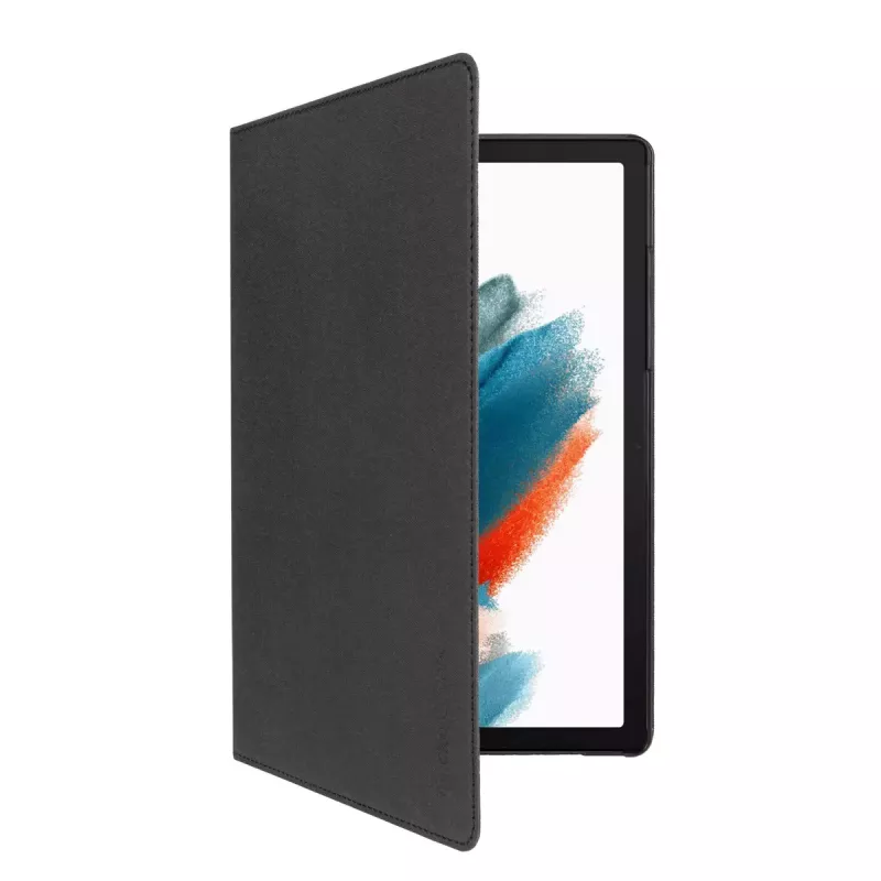 Funda tipo folio GeckoCovers para Galaxy Tab A8 (2021) — Easy-Click 2.0, terciopelo y piel sintética, soporte, pantalla de 10,5