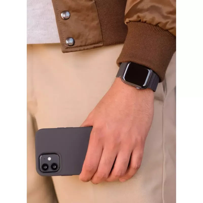 Accesorio para smartwatch Decoded D21AWS44TS3SCL Charcoal Silicona