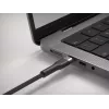 Cable USB-C a Lightning LINQ byELEMENTS 2 m certificado MFi Negro