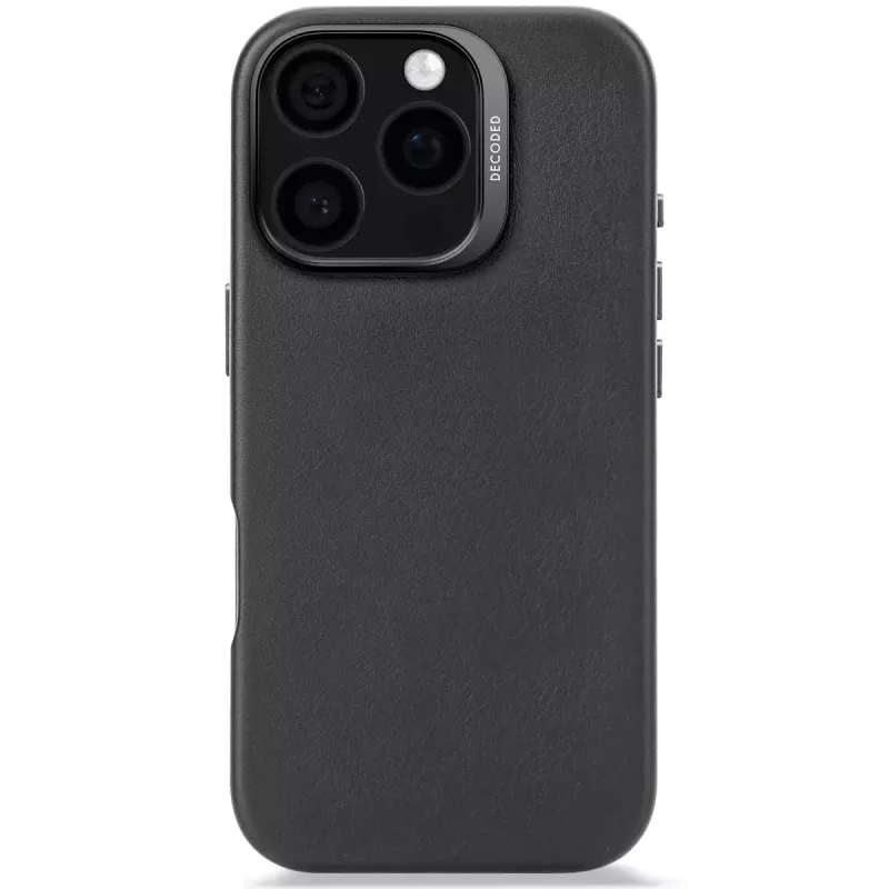 Funda Decoded de piel iPhone 16 Pro 6.3
