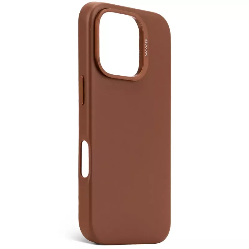 Funda Decoded de piel iPhone 16 Pro 6,3