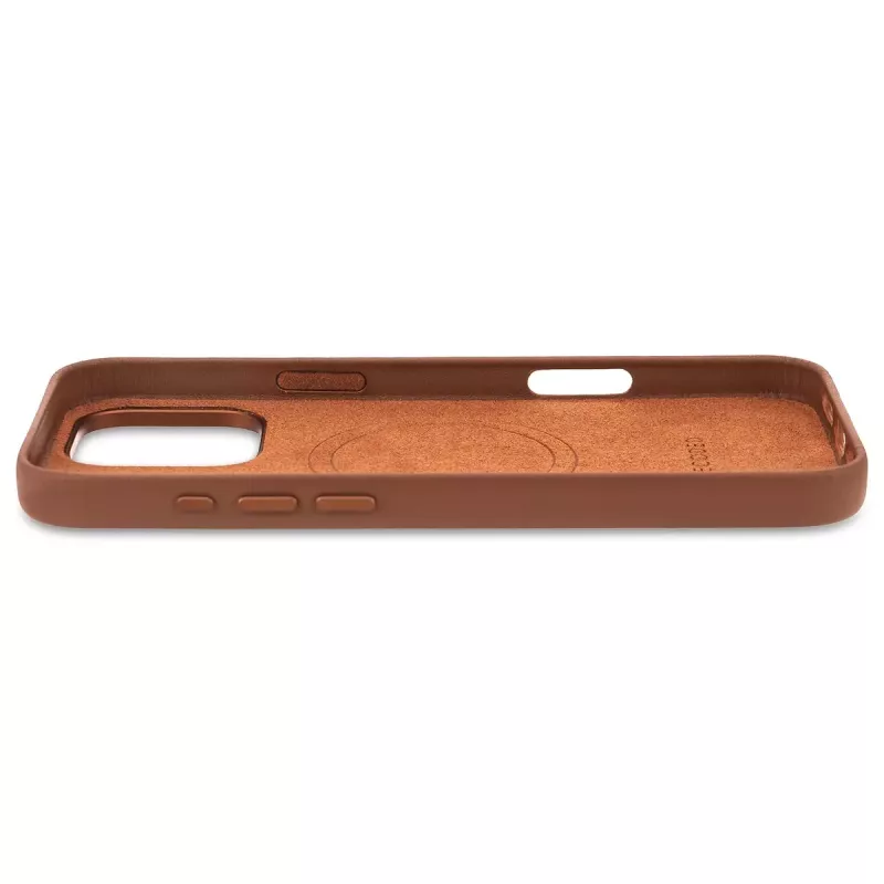 Funda Decoded de piel para iPhone 16 Pro Max 17,5 cm Marrón
