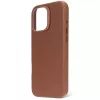 Funda Decoded de piel para iPhone 16 Pro Max 17,5 cm Marrón