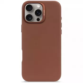 Funda Decoded de piel para iPhone 16 Pro Max 17,5 cm Marrón