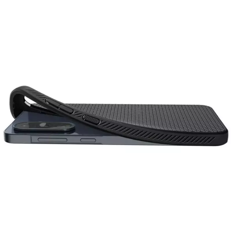 Funda protectora Spigen Liquid Air para Samsung Galaxy A36 5G, negro mate