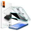 Protector de pantalla de cristal templado con privacidad Spigen Glas.TR EZ FIT HD para Samsung Galaxy S24/S25 — 2 uds.