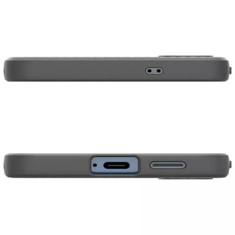 Funda protectora Spigen Liquid Air para Galaxy S25 — Marble Gris, delgada, amortiguadora de impactos