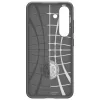 Funda protectora Spigen Liquid Air para Galaxy S25 — Marble Gris, delgada, amortiguadora de impactos