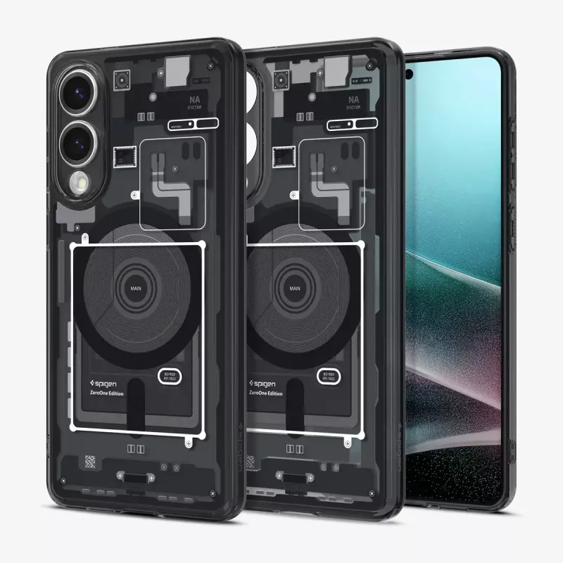 Funda Spigen Ultra Hybrid Zero One Galaxy S25 Edge Negro