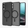 Funda Spigen Galaxy S25 Edge Ultra Hybrid MagFit Negro