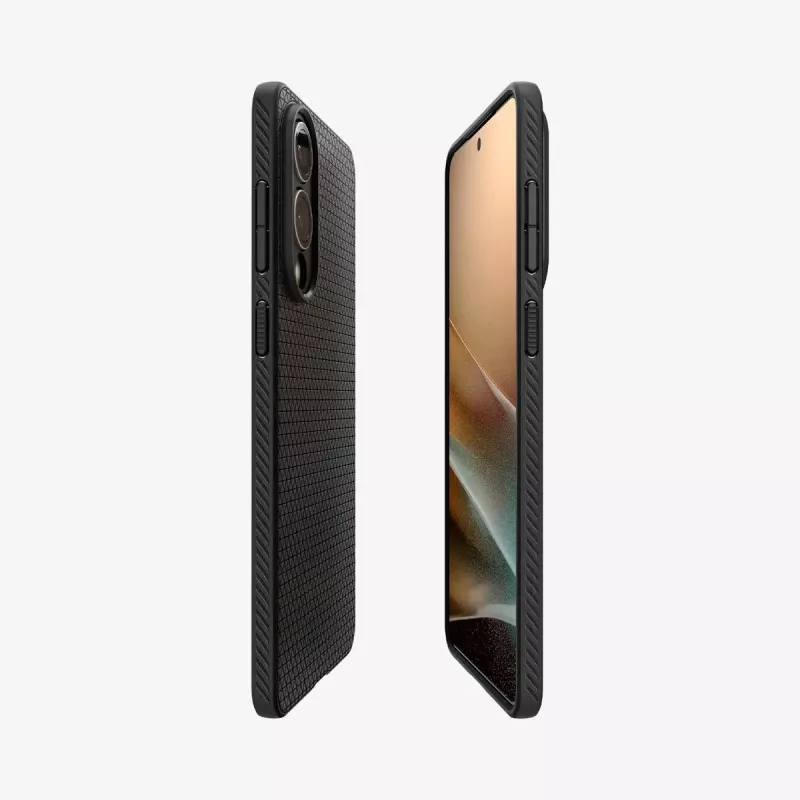 Funda Spigen Galaxy S25 Edge Negro Mate Monocromático