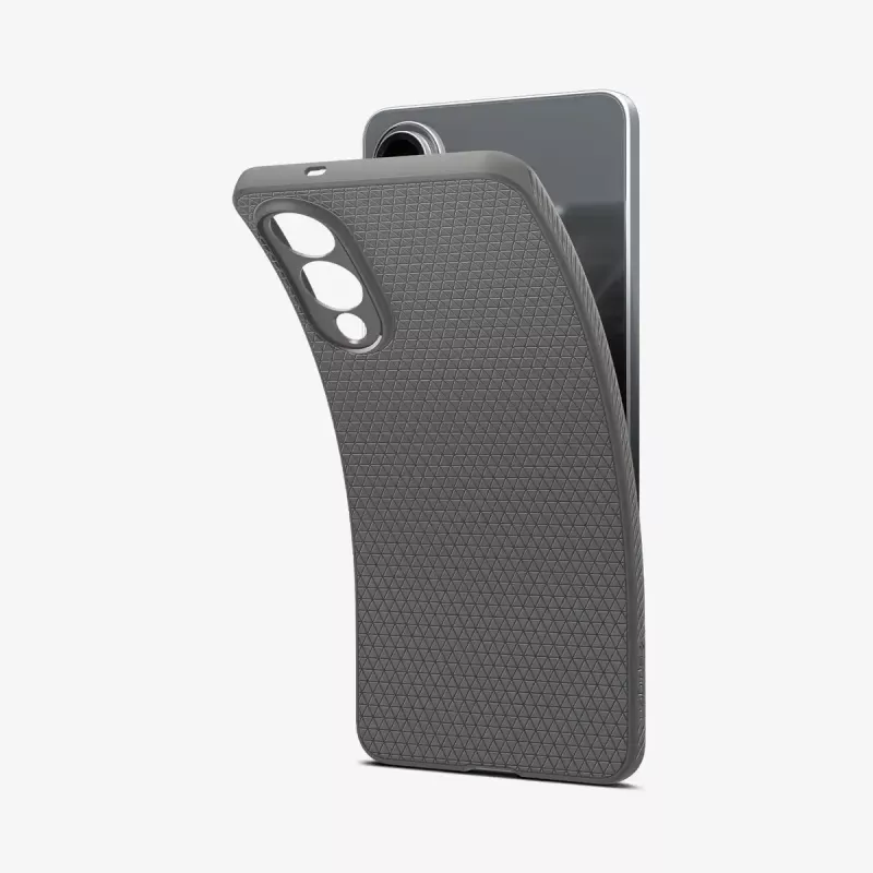 Funda Spigen Galaxy S25 Edge Marble Gray monocromática