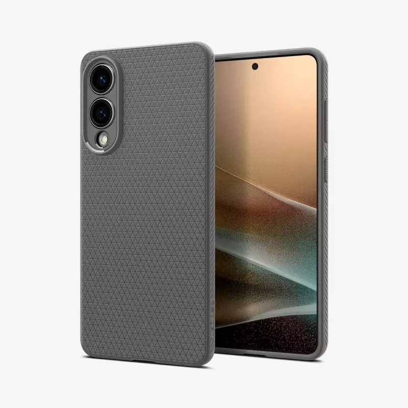 Funda Spigen Galaxy S25 Edge Marble Gray monocromática